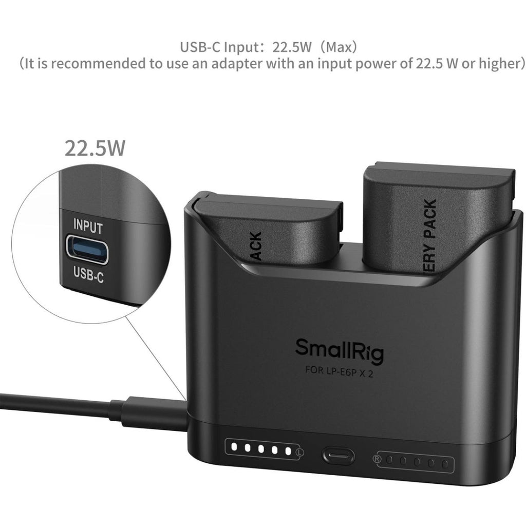 SmallRig Camera Battery Kit for LP-E6P 5485