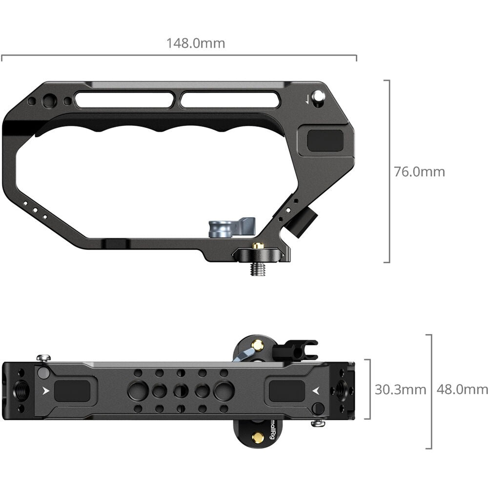 SmallRig D-Style Top Handle with NATO Clamp 5661