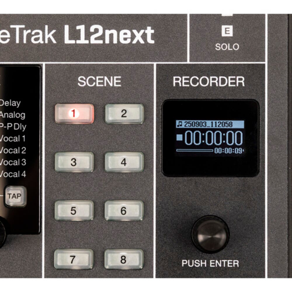 Zoom LiveTrak L12Next Multi-Track Mixer and Recorder