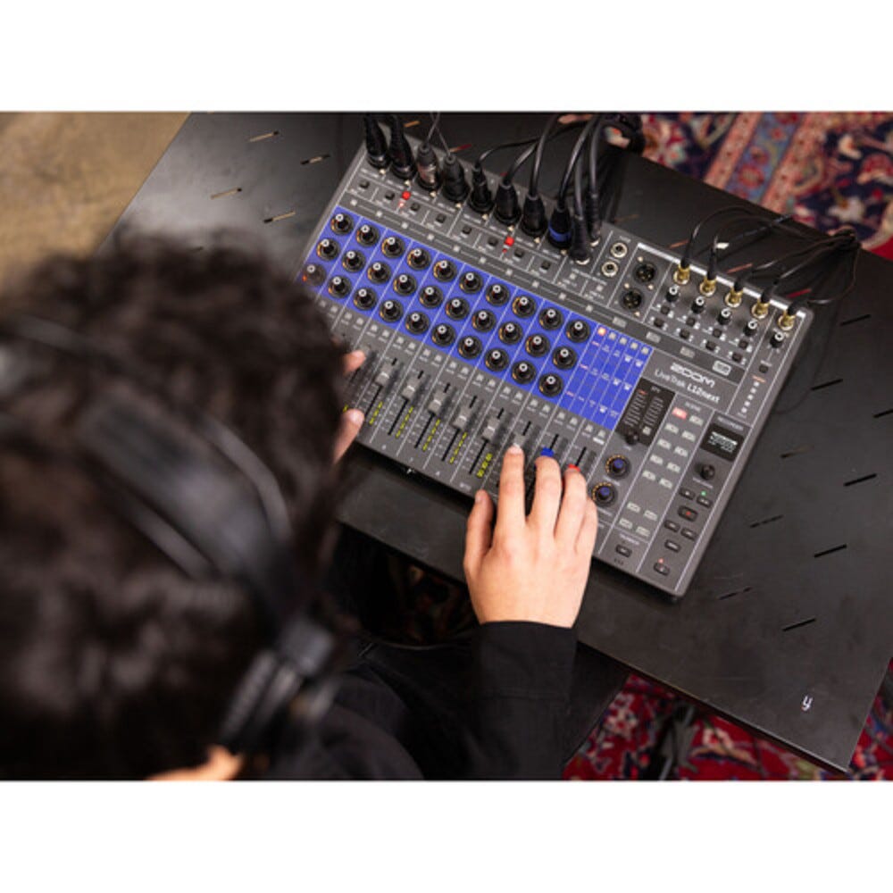 Zoom LiveTrak L12Next Multi-Track Mixer and Recorder
