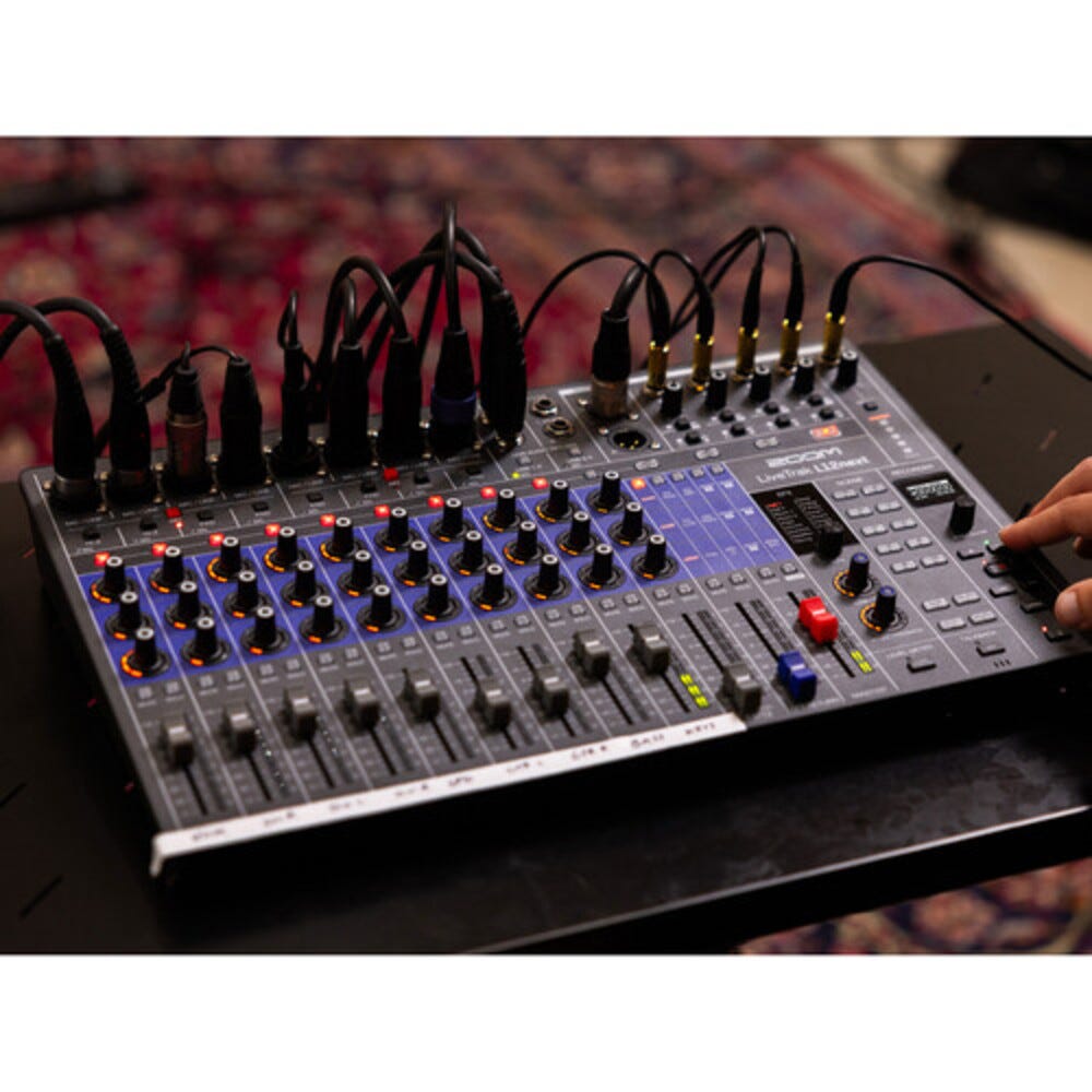 Zoom LiveTrak L12Next Multi-Track Mixer and Recorder