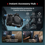 SmallRig "HawkLock" Quick Release Cage Kit for Canon EOS R6 Mark III / R6 Mark II