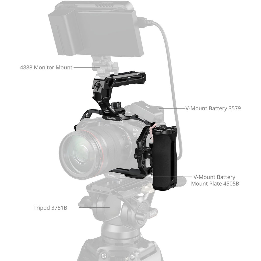 SmallRig Cage Basic Kit for Canon EOS R6 Mark III / R6 Mark II (Advanced Edition)