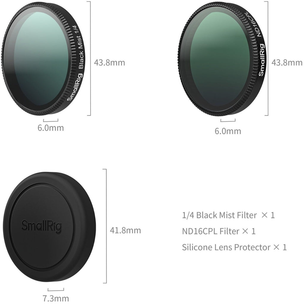 SmallRig Filter Kit for DJI Osmo Action 6 5896