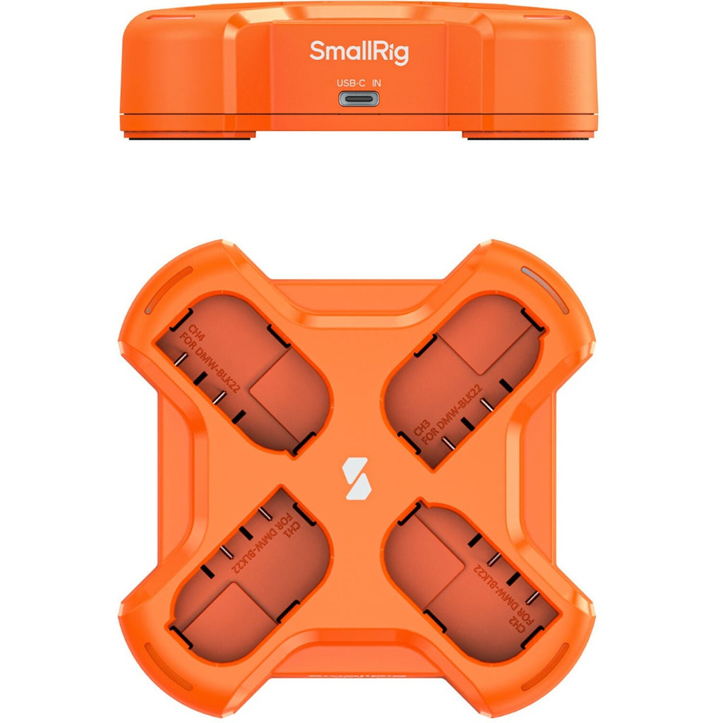 SmallRig Four-Channel Camera Battery Charger for DMW-BLK22 5748