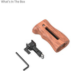SmallRig Wooden Side Handle with NATO Clamp 2187C