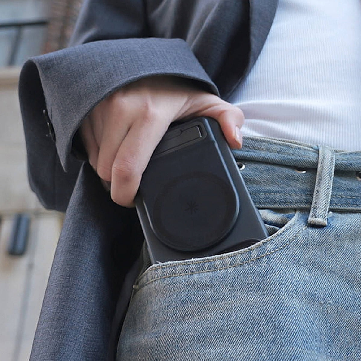 PGYTECH MagCam 2 Phone Grip (Misty Gray)