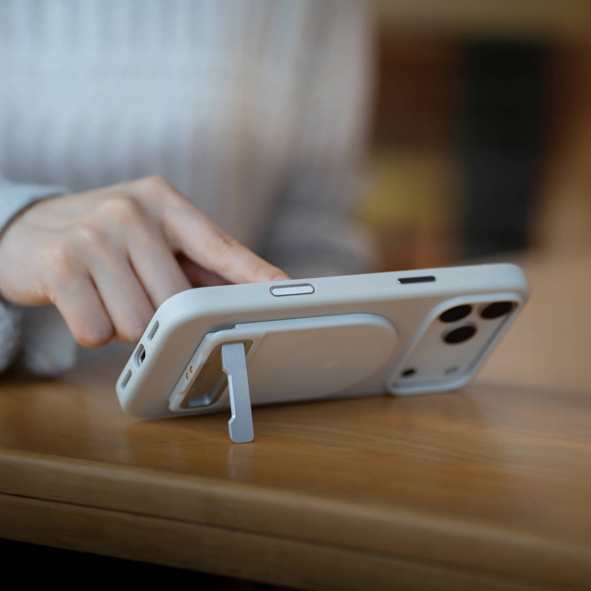 PGYTECH MagCam 2 Phone Grip (Misty Gray)