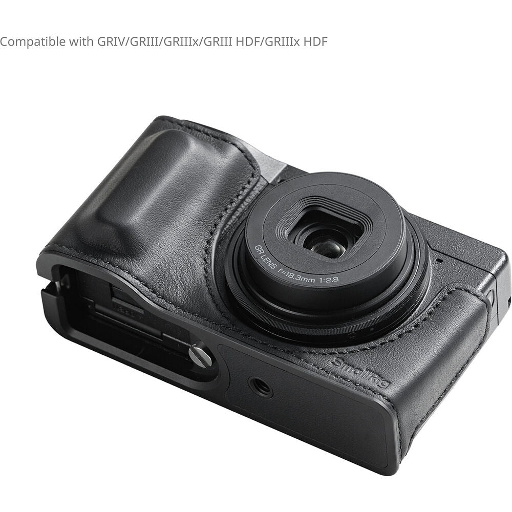SmallRig Leather Case Kit for RICOH GR IV / GR III / GR IIIx / GR III HDF / GR IIIx HDF (Black) 5676
