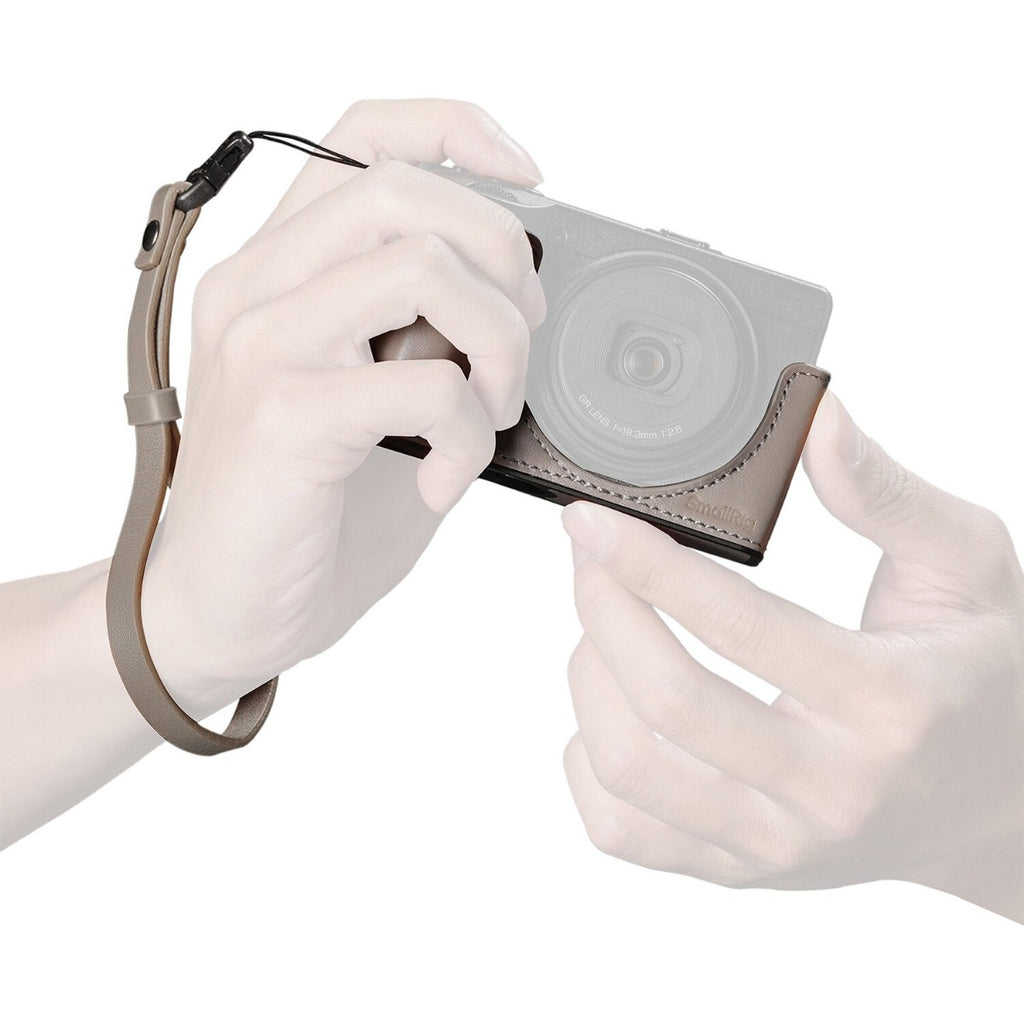 SmallRig Leather Case Kit for RICOH GR IV / GR III / GR IIIx / GR III HDF / GR IIIx HDF (Grey) 5677