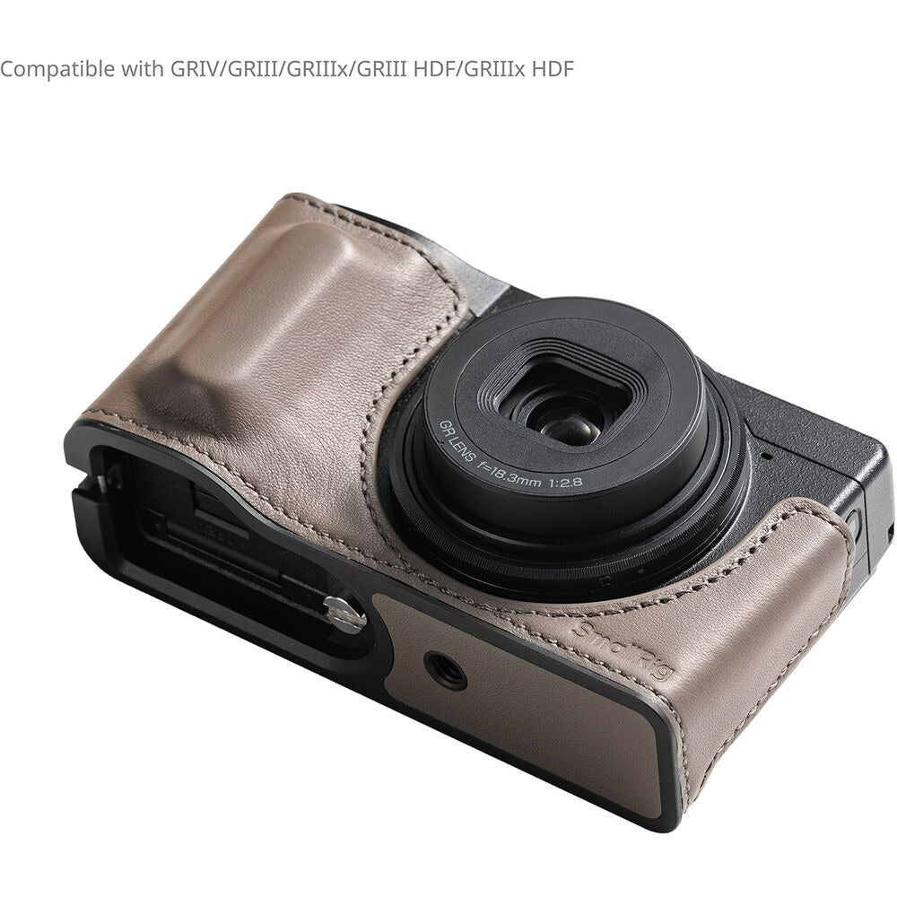 SmallRig Leather Case Kit for RICOH GR IV / GR III / GR IIIx / GR III HDF / GR IIIx HDF (Grey) 5677