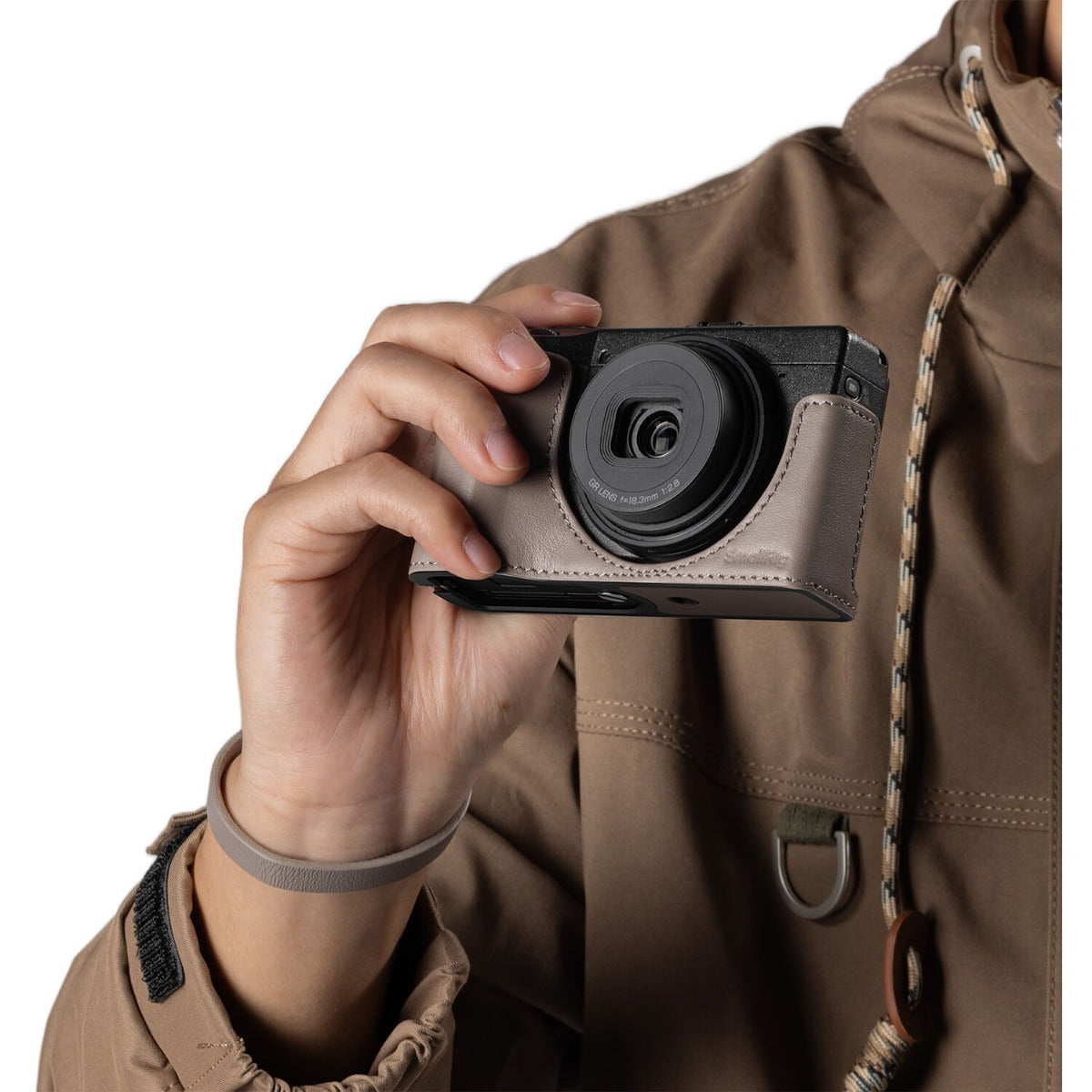 SmallRig Leather Case Kit for RICOH GR IV / GR III / GR IIIx / GR III HDF / GR IIIx HDF (Grey) 5677