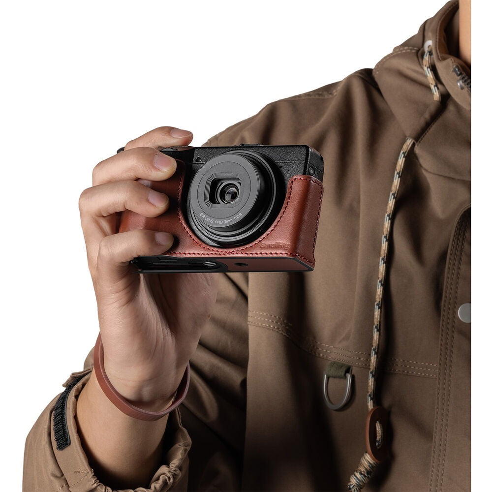SmallRig Leather Case Kit for RICOH GR IV / GR III / GR IIIx / GR III HDF / GR IIIx HDF (Red) 5678