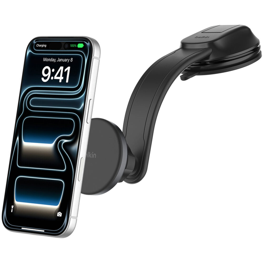 Belkin BoostCharge Qi2 Magnetic Wireless Charging Car Dash Mount