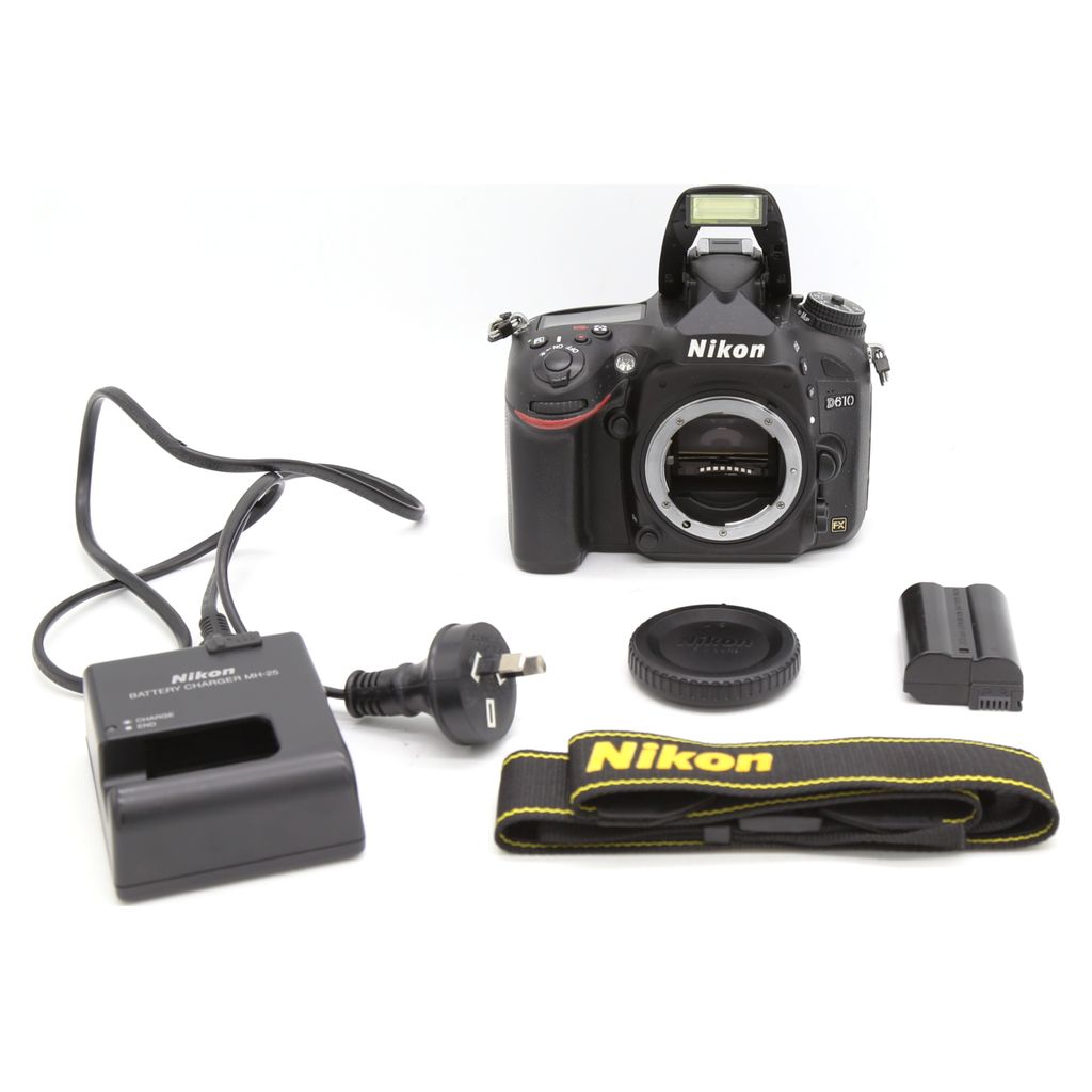 Used Nikon D610 Body Only S/N: 2014863