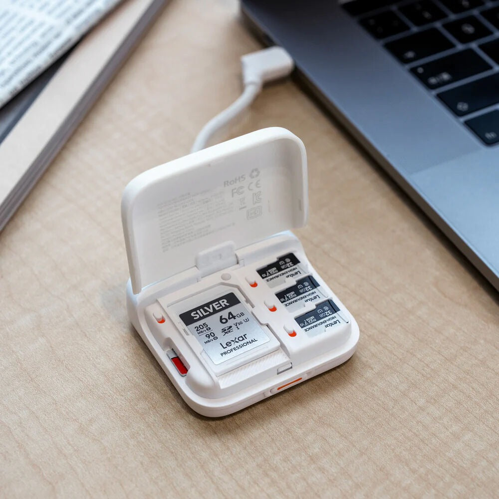 PGYTECH CreateMate High-speed Mini Card Reader Case (Classic Black)