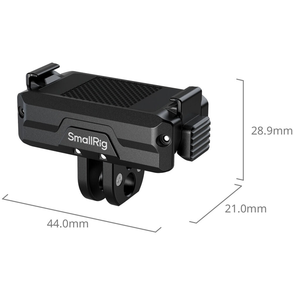 SmallRig Bidirectional Quick Release Folding Adapter Mount with 2-Prong Mount and 1/4"-20 Threaded Hole 5890