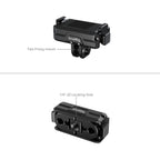 SmallRig Bidirectional Quick Release Folding Adapter Mount with 2-Prong Mount and 1/4"-20 Threaded Hole 5890