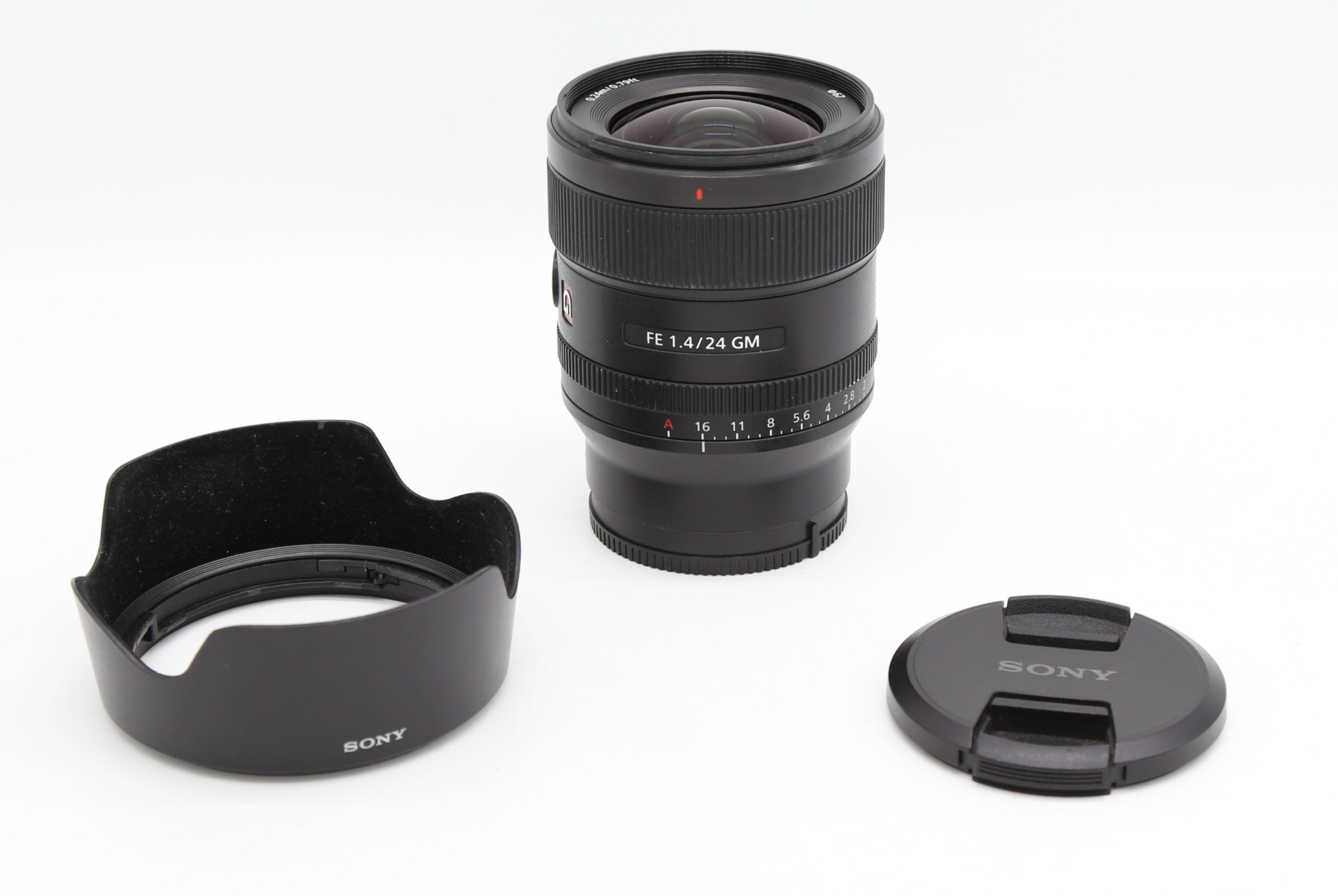 Used Sony FE 24mm F/1.4 GM Prime Lens SN: 1859834
