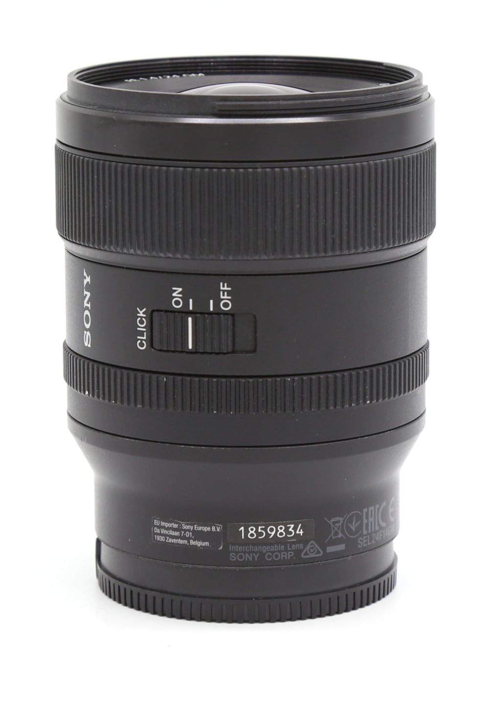 Used Sony FE 24mm F/1.4 GM Prime Lens SN: 1859834