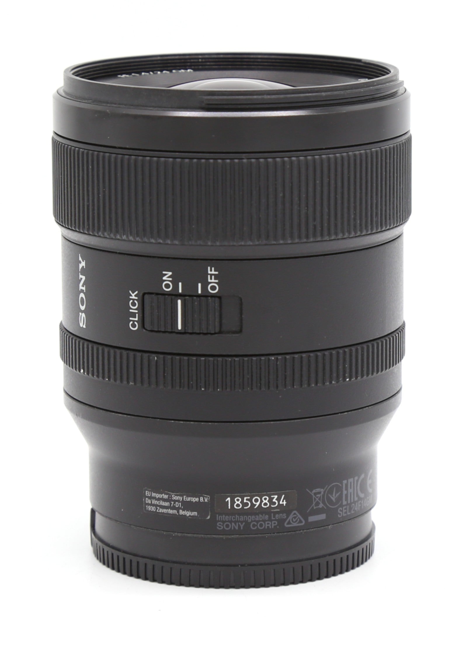 Used Sony FE 24mm F/1.4 GM Prime Lens SN: 1859834