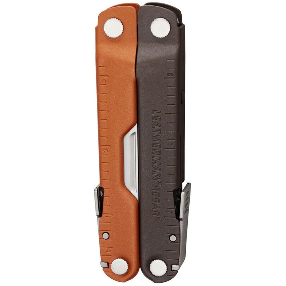 Leatherman Rebar Multi-Tool with Sienna Sheath - Burnt Sienna