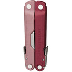 Leatherman Rebar Multi-Tool with Cranberry Sheath - Heathered Cranberry