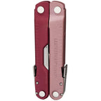 Leatherman Rebar Multi-Tool with Cranberry Sheath - Heathered Cranberry