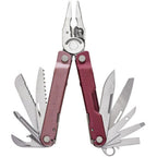 Leatherman Rebar Multi-Tool with Cranberry Sheath - Heathered Cranberry