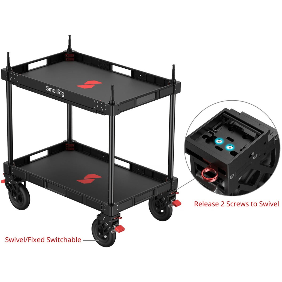 SmallRig 36" Video Production Camera Cart (Lite) MD5991