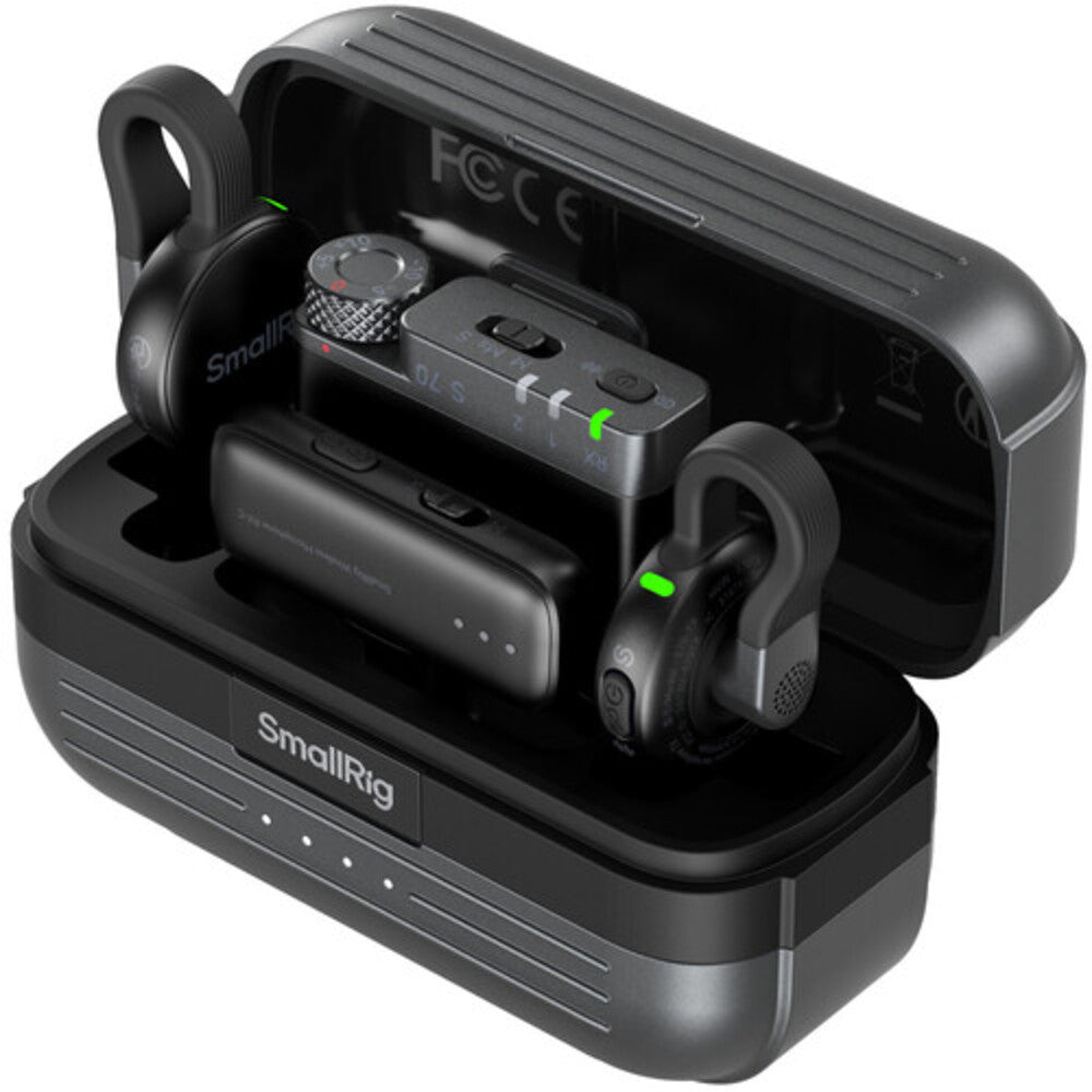 SmallRig S 70 Wireless Microphone with Multi-Device Compatibility (Black) 5715