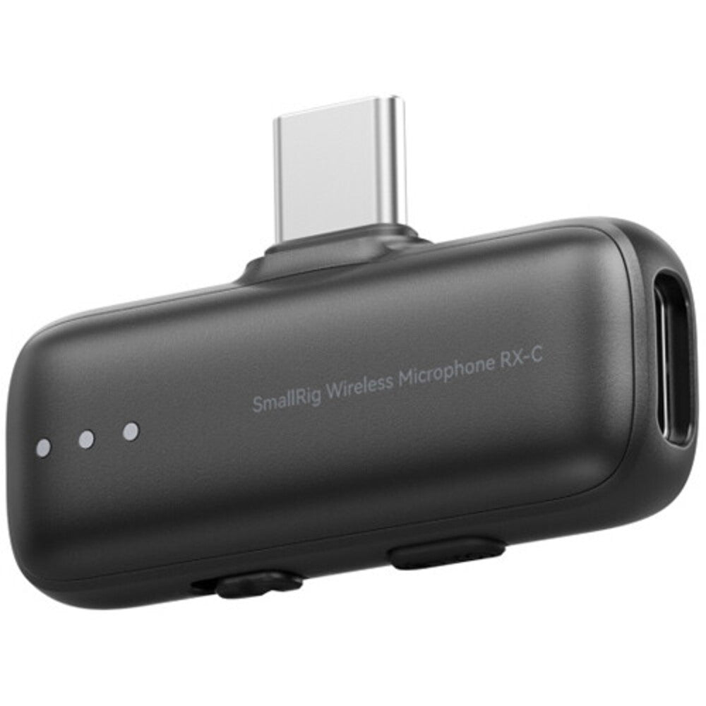SmallRig S70-C2 Wireless Microphone with USB-C Adapter for Phones (Black) 5717