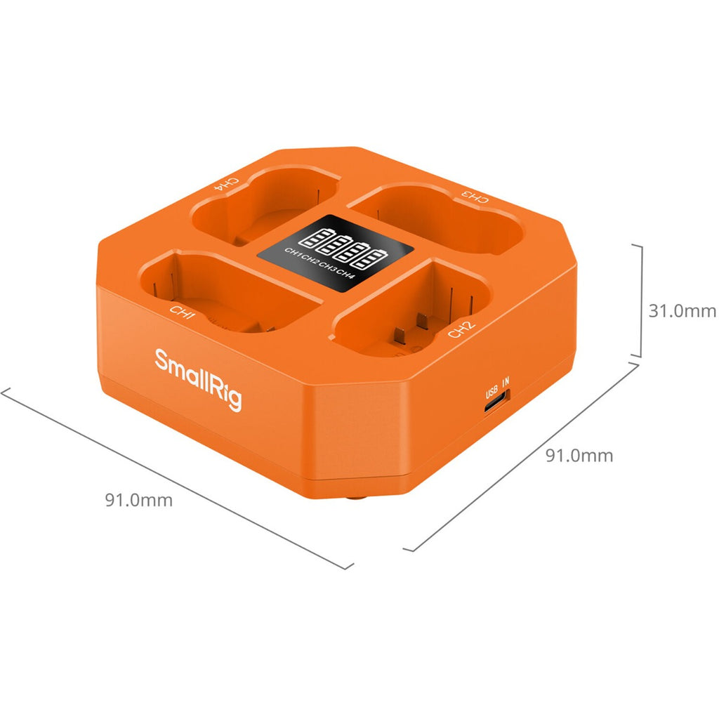 SmallRig Four-Channel Camera Battery Charger for EN-EL15c 5747