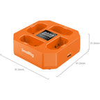 SmallRig Four-Channel Camera Battery Charger for EN-EL15c 5747