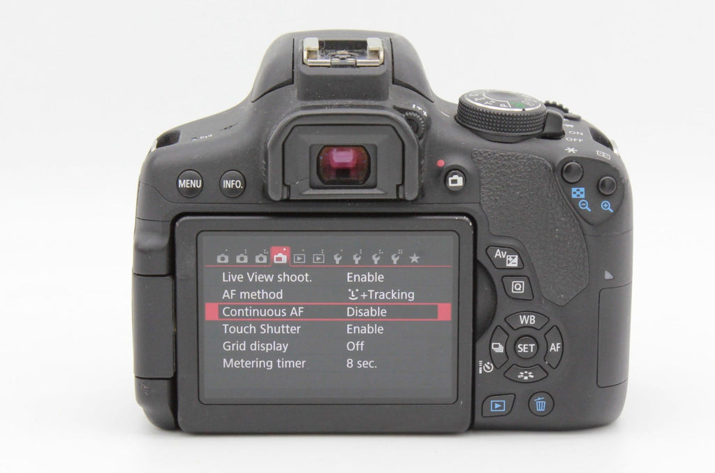 Used Canon EOS 750D Body S/N 035032001980