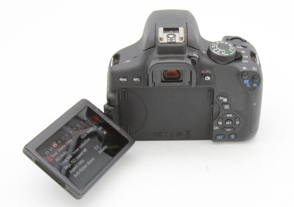 Used Canon EOS 750D Body S/N 035032001980