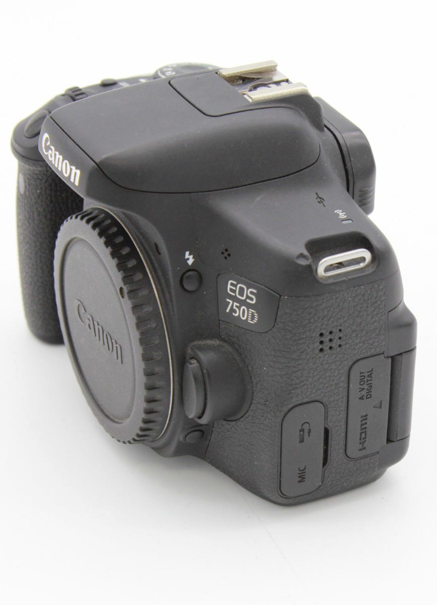 Used Canon EOS 750D Body S/N 035032001980
