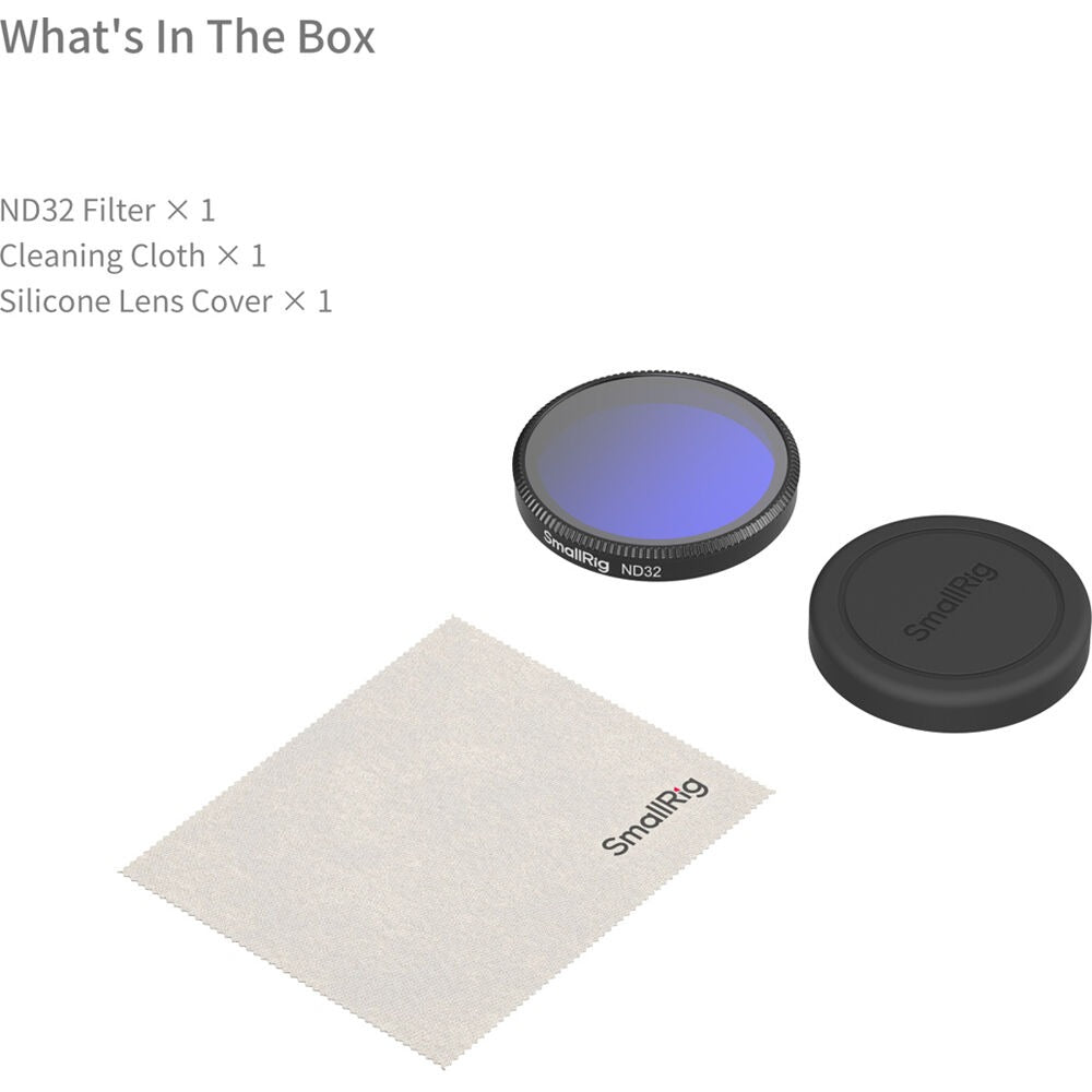 SmallRig ND32 Filter for DJI Osmo Action 6 6085