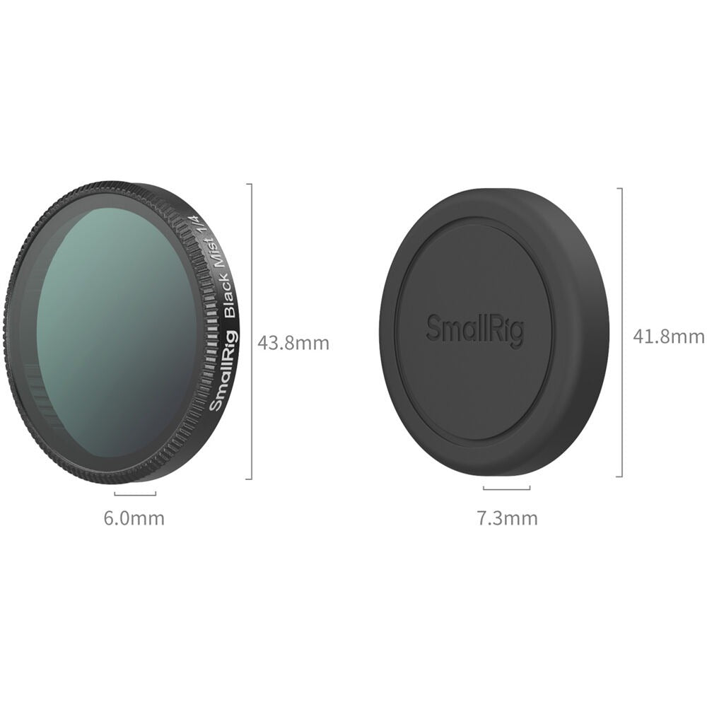 SmallRig 1/4 Effect Black Mist Filter for DJI Osmo Action 6 6086