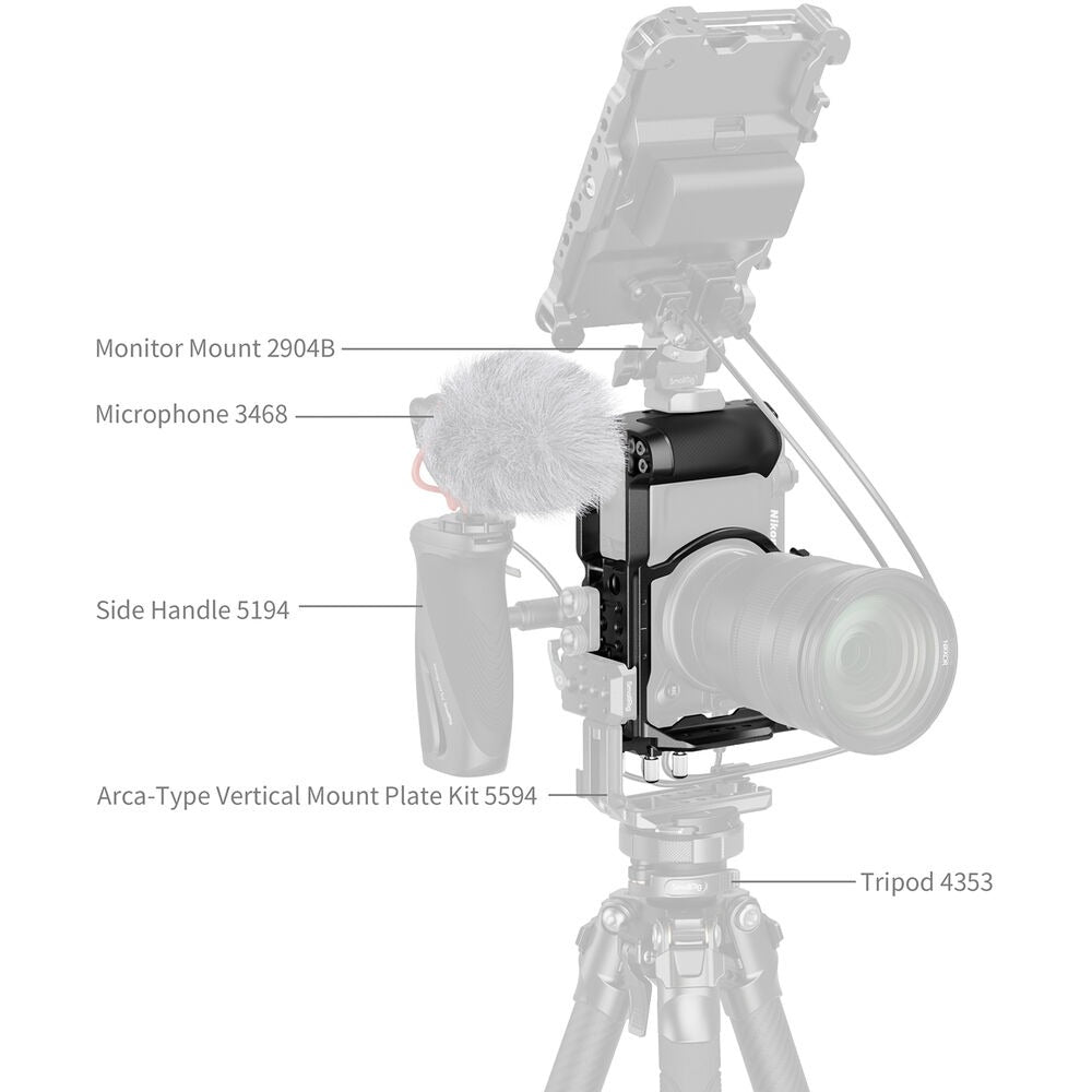 SmallRig "HawkLock" Quick Release Cage for Nikon ZR 5904