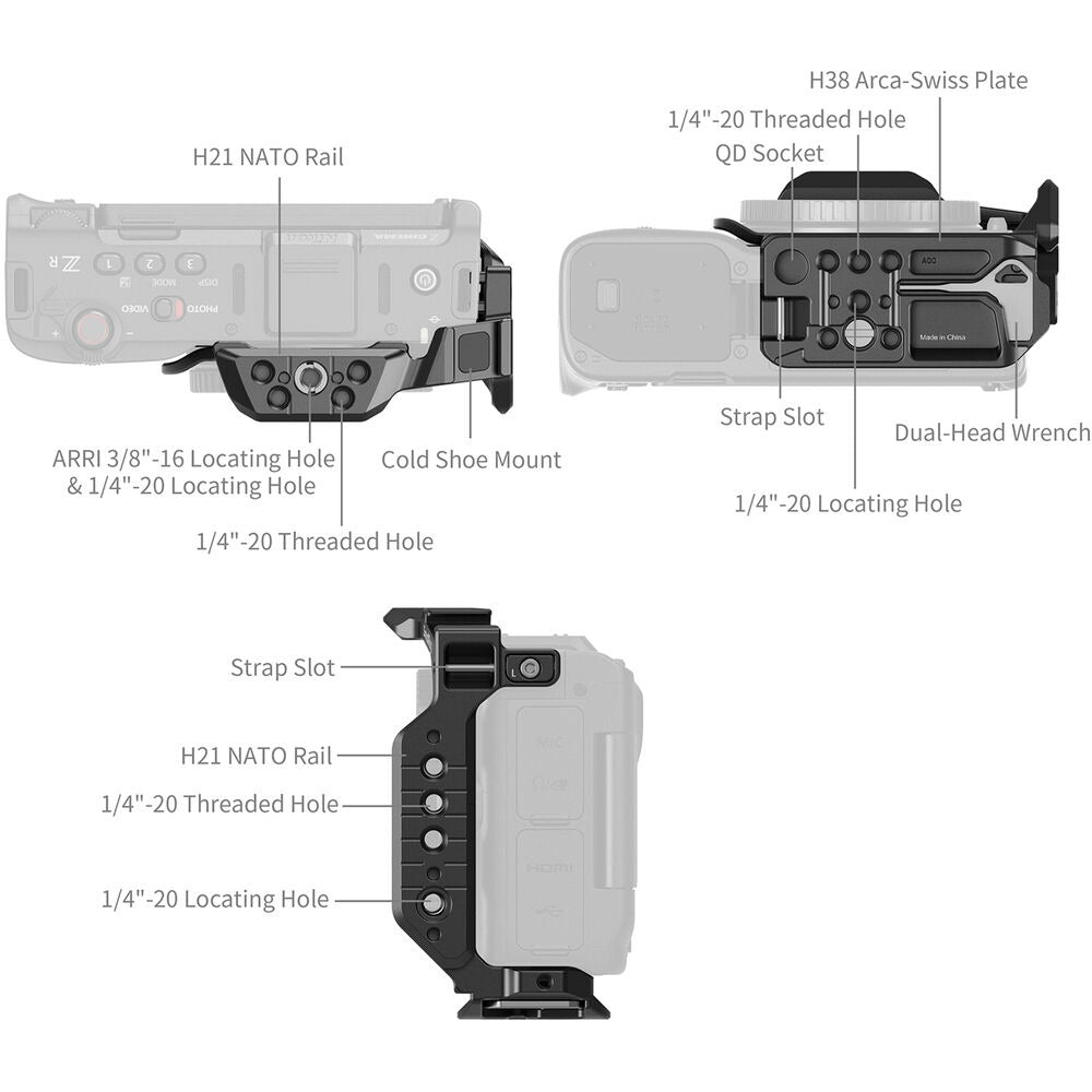 SmallRig Half Cage for Nikon ZR 5905