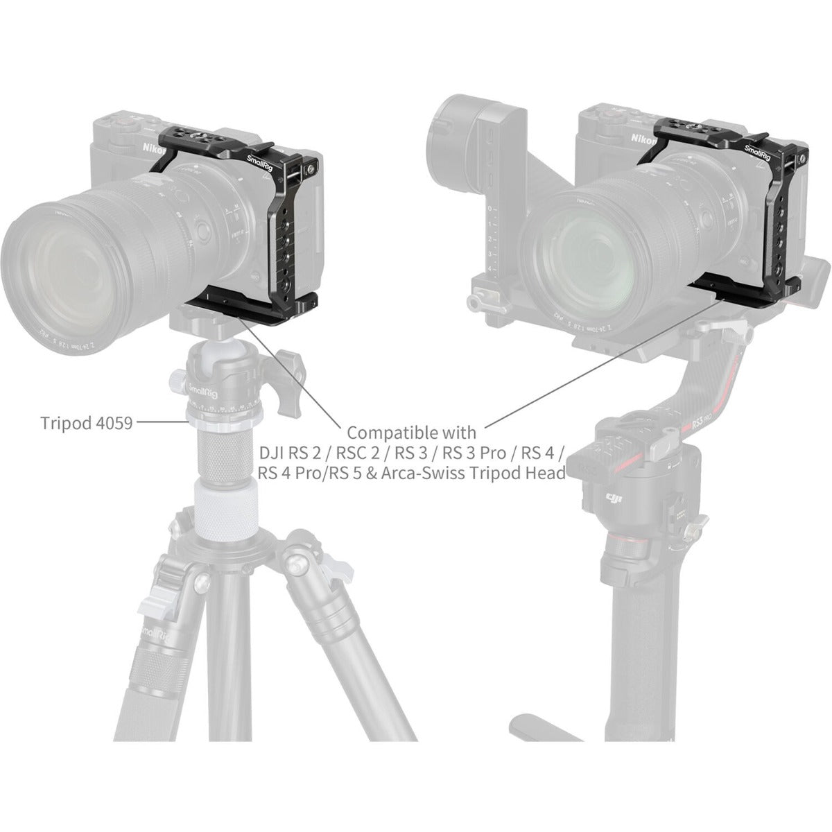 SmallRig Half Cage for Nikon ZR 5905