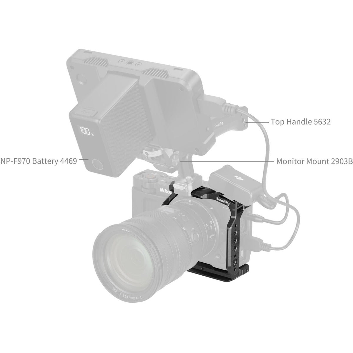 SmallRig Half Cage for Nikon ZR 5905