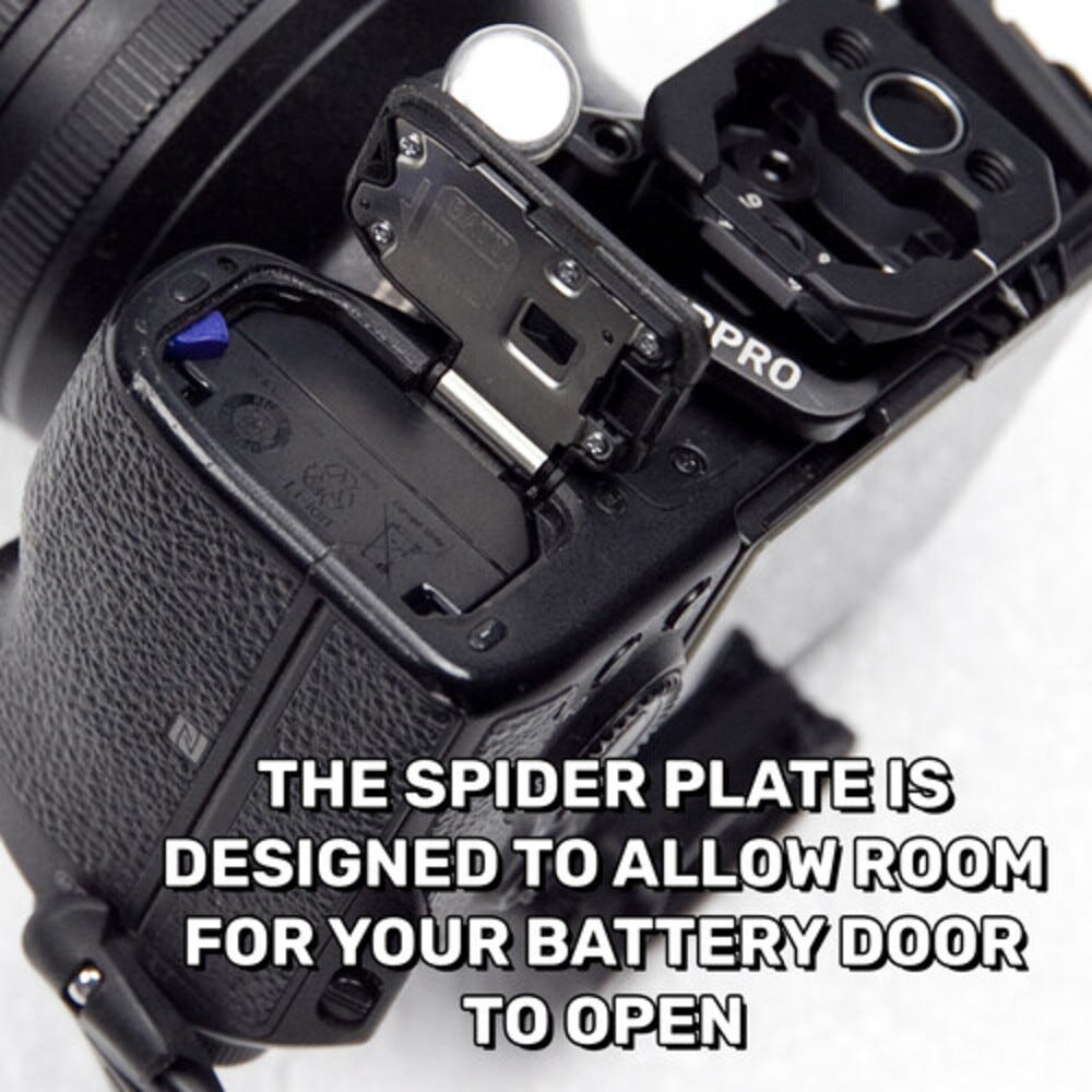 Spider Camera Holster SpiderPro Holster Set v3 - BLACK