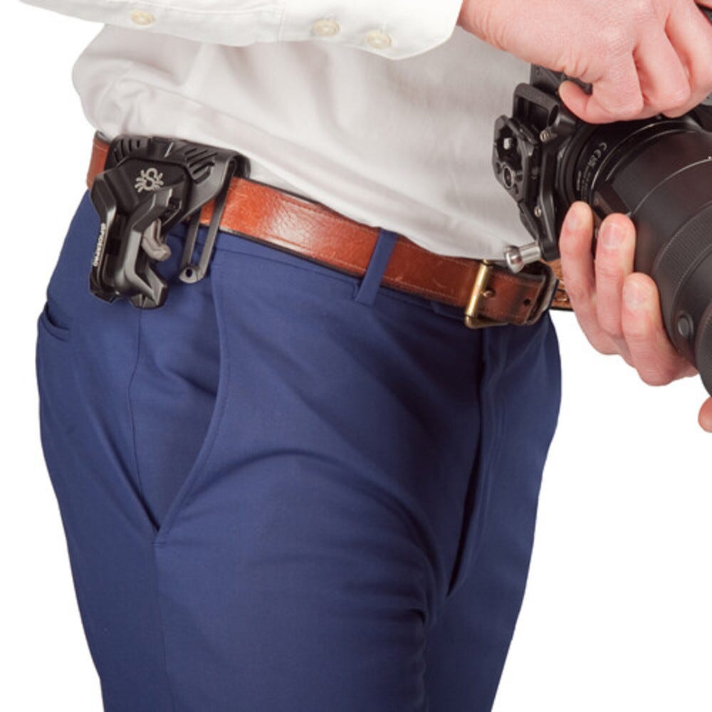 Spider Camera Holster SpiderPro Holster Set v3 - BLACK
