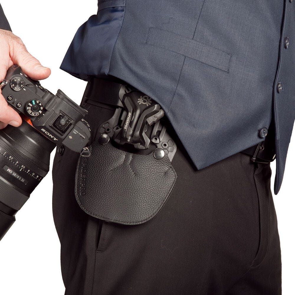 Spider Camera Holster SpiderPro Holster Set v3 - BLACK