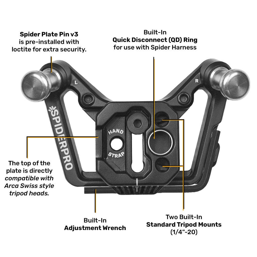 Spider Camera Holster SpiderPro Holster Set v3 - BROWN