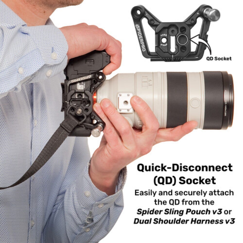 Spider Camera Holster SpiderPro Holster Set v3 - BROWN