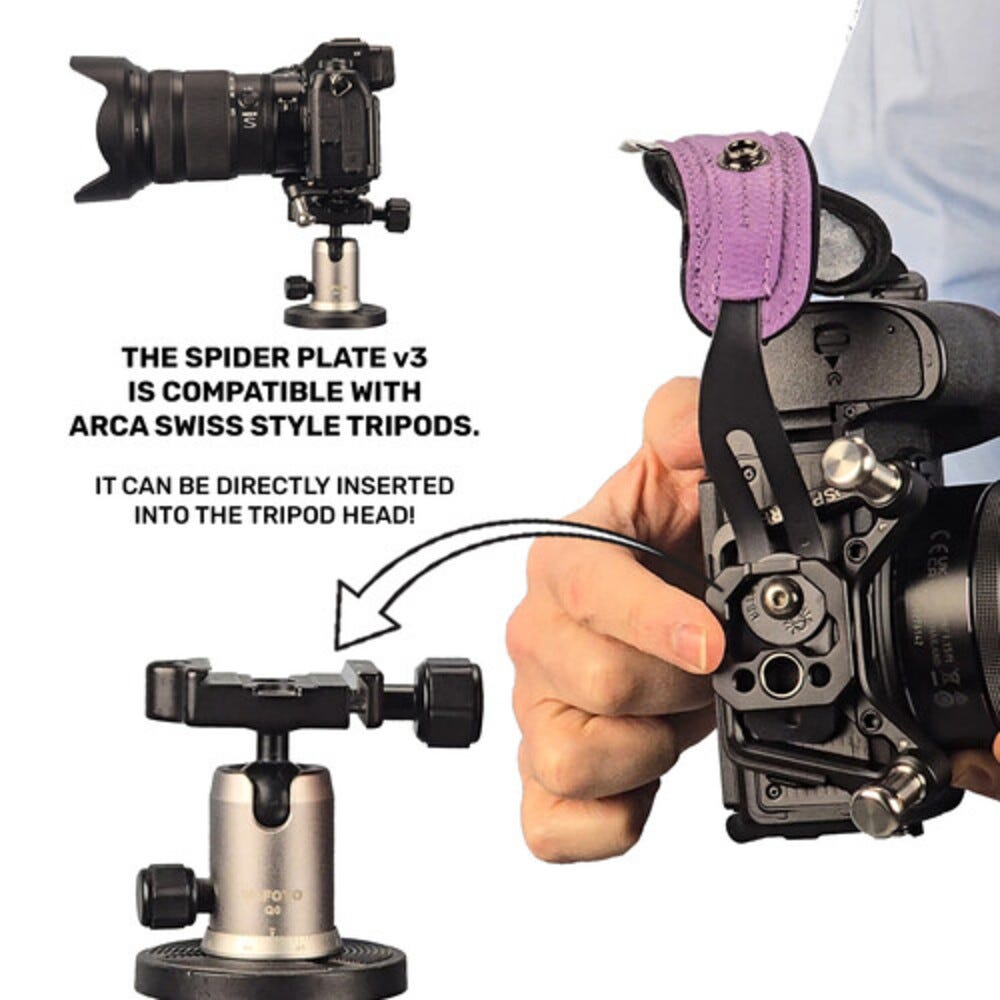 Spider Camera Holster SpiderPro Holster Set v3 - BROWN