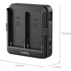SmallRig Adapter Plate for NP-F Type Batteries (Supports UPS) 5536